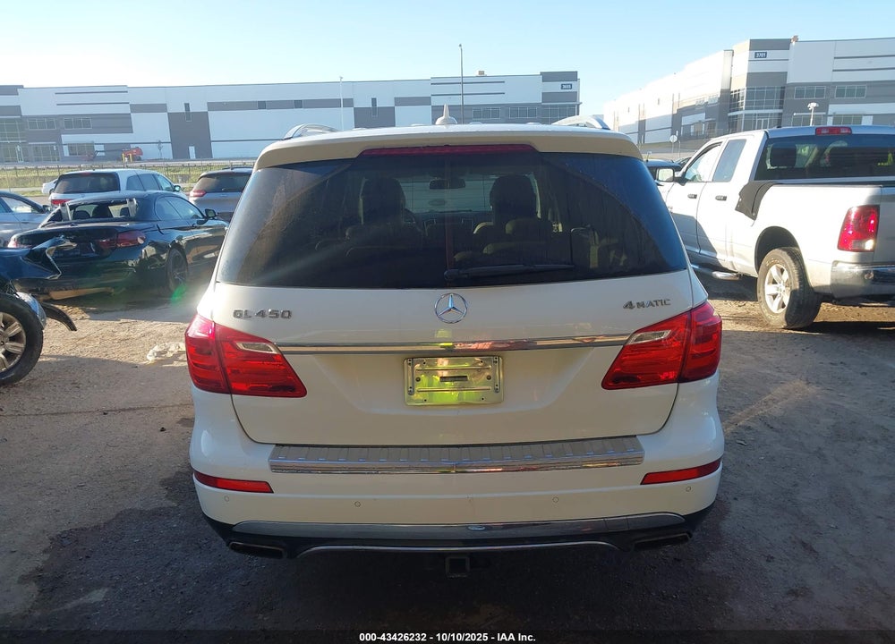 2014 MERCEDES-BENZ GL 450 4MATIC VIN: 4JGDF7CE9EA425939