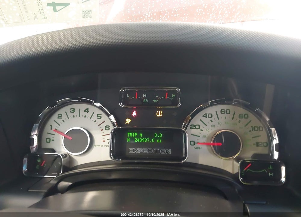 2008 FORD EXPEDITION VIN: 1FMFK20598LA09992