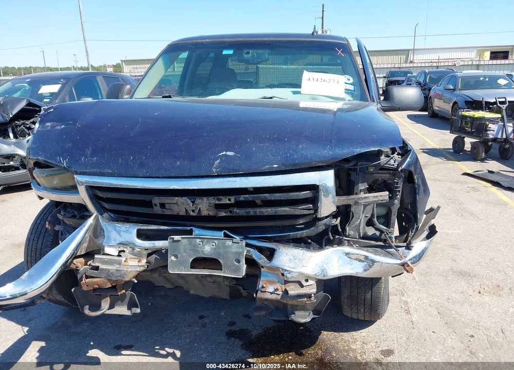 2006 GMC SIERRA 1500 VIN: 2GTEC13T961103553