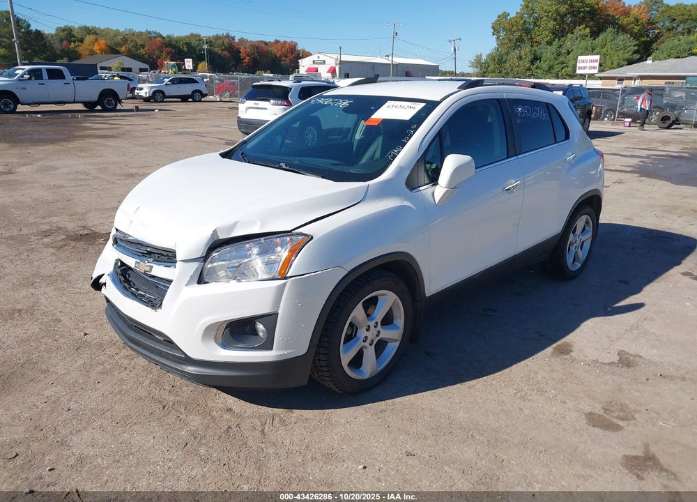 2015 CHEVROLET TRAX LTZ VIN: KL7CJNSB6FB214913
