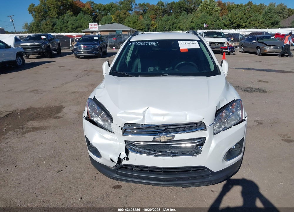 2015 CHEVROLET TRAX LTZ VIN: KL7CJNSB6FB214913
