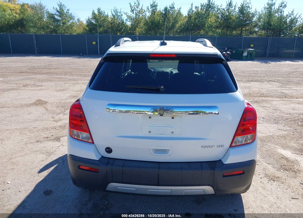 2015 CHEVROLET TRAX LTZ VIN: KL7CJNSB6FB214913