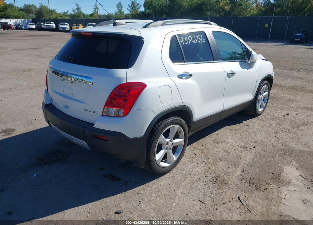 2015 CHEVROLET TRAX LTZ VIN: KL7CJNSB6FB214913