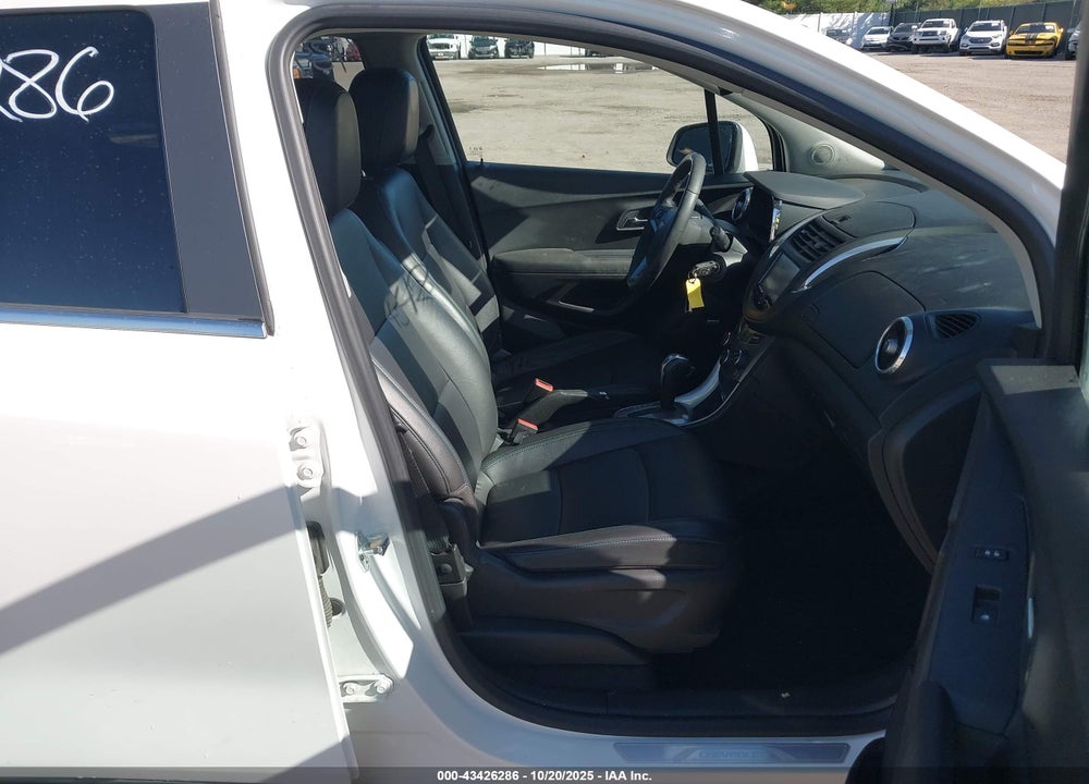 2015 CHEVROLET TRAX LTZ VIN: KL7CJNSB6FB214913