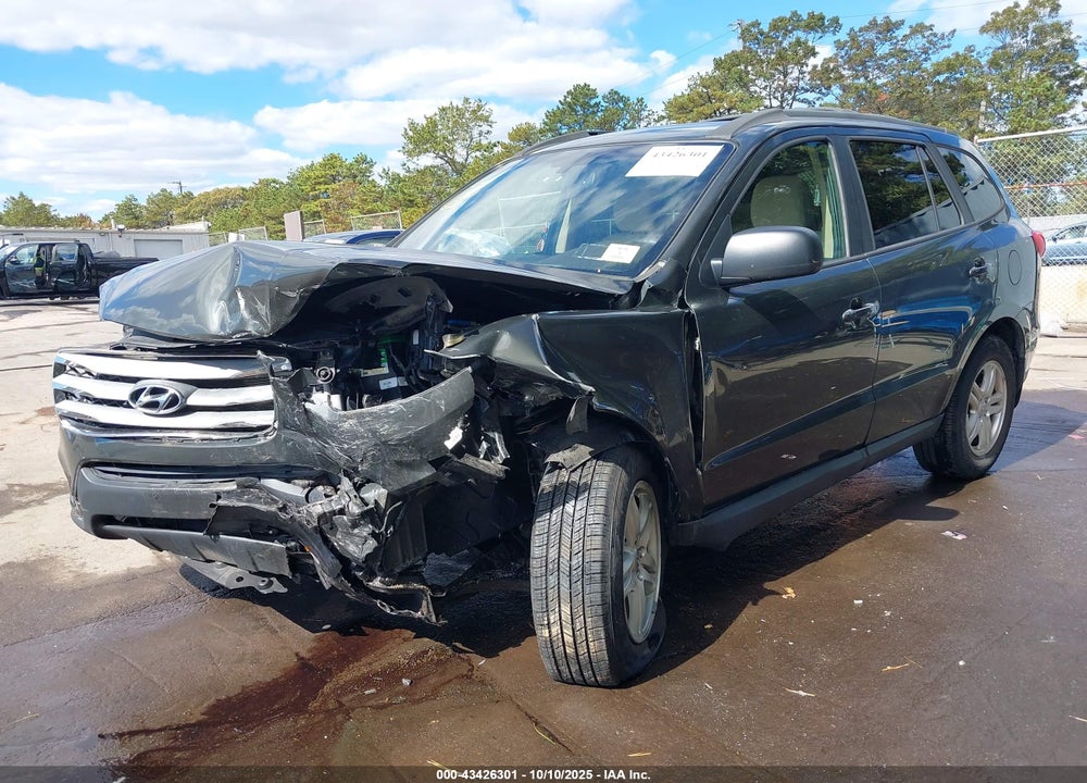 2012 HYUNDAI SANTA FE GLS VIN: 5XYZGDAB0CG105081