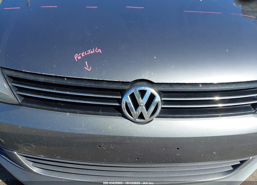 2013 VOLKSWAGEN JETTA 2.5L SE VIN: 3VWDX7AJ2DM350243
