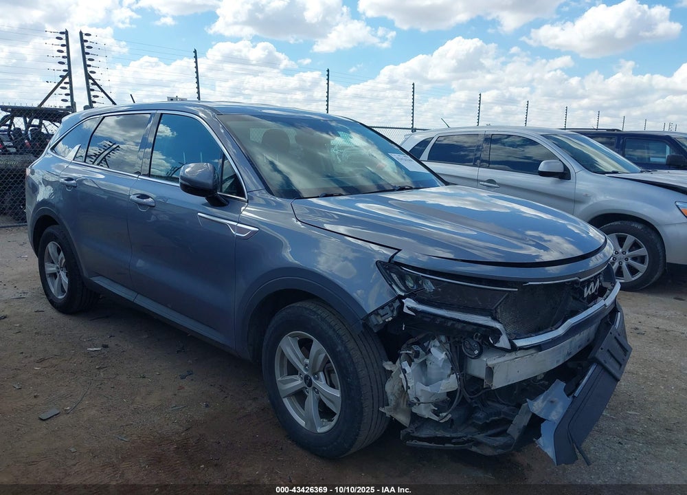 2022 KIA SORENTO LX VIN: 5XYRG4LC1NG080961