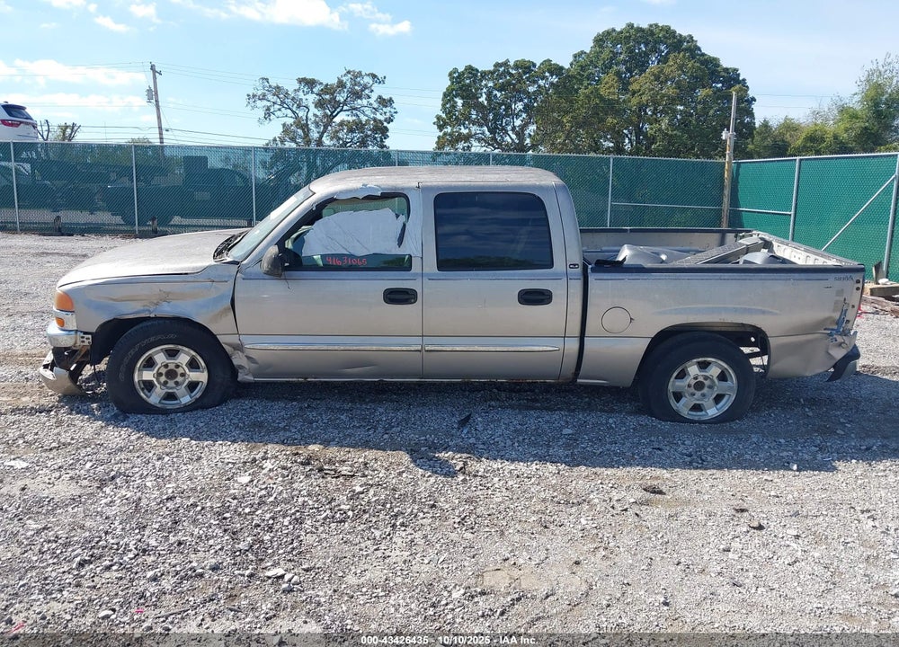 2005 GMC SIERRA 1500 SLE VIN: 2GTEC13T051194498