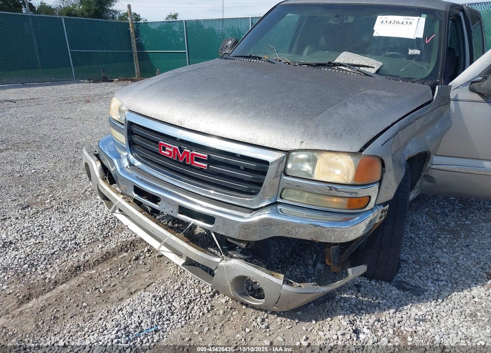2005 GMC SIERRA 1500 SLE VIN: 2GTEC13T051194498
