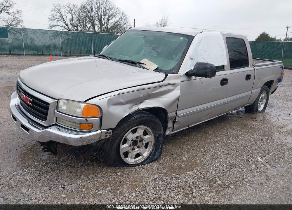 2005 GMC SIERRA 1500 SLE VIN: 2GTEC13T051194498