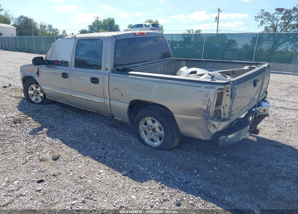 2005 GMC SIERRA 1500 SLE VIN: 2GTEC13T051194498