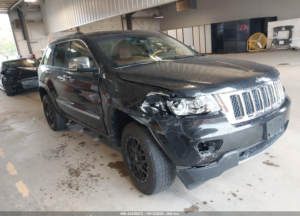 2013 JEEP GRAND CHEROKEE OVERLAND VIN: 1C4RJFCG8DC536473