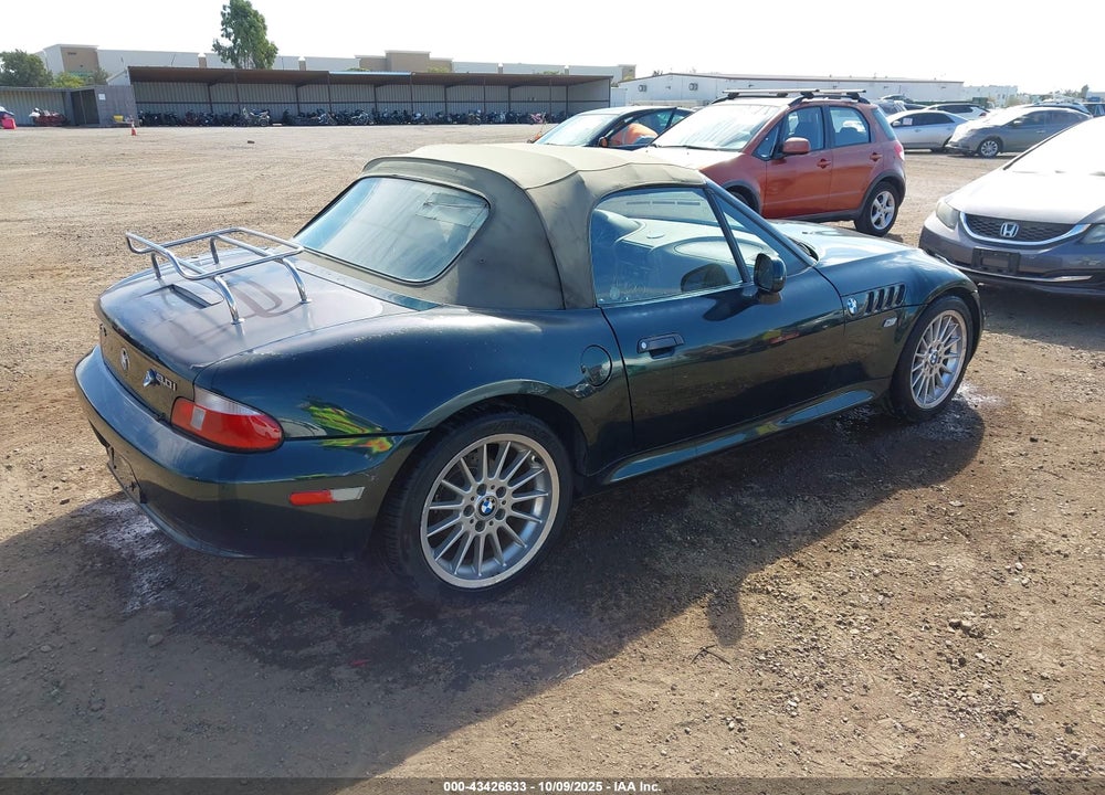 2001 BMW Z3 3.0I VIN: WBACN53421LJ57570