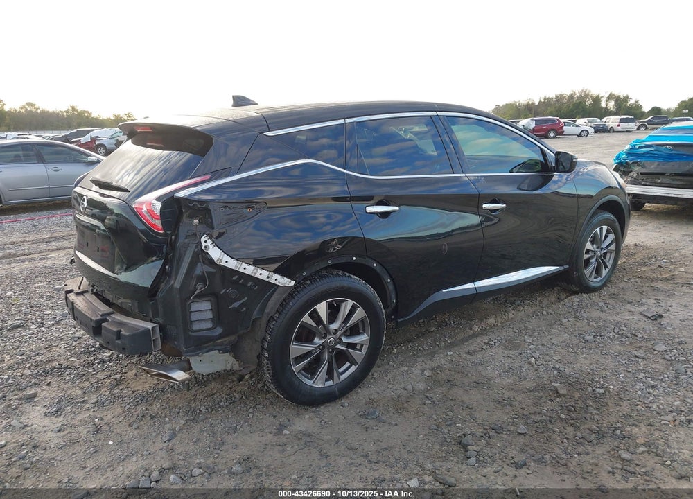 2017 NISSAN MURANO S VIN: 5N1AZ2MH6HN184568