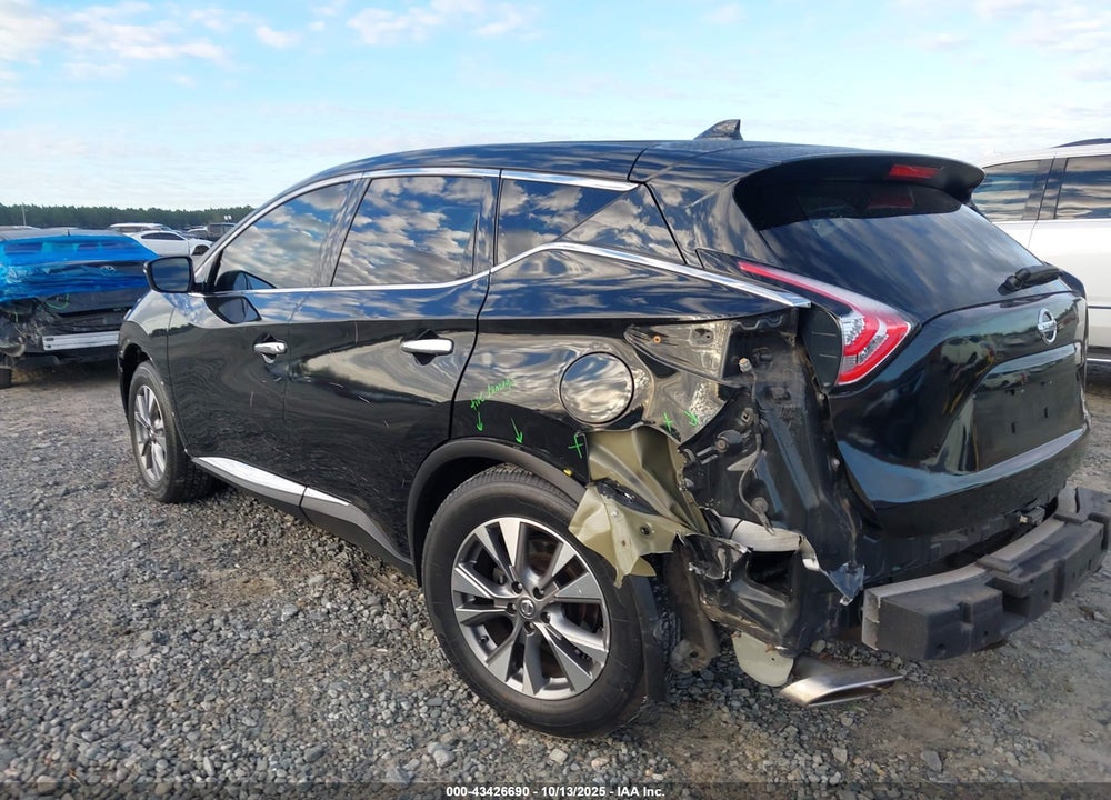 2017 NISSAN MURANO S VIN: 5N1AZ2MH6HN184568