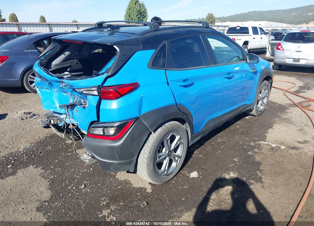 2022 HYUNDAI KONA VIN: KM8K62ABXNU920314