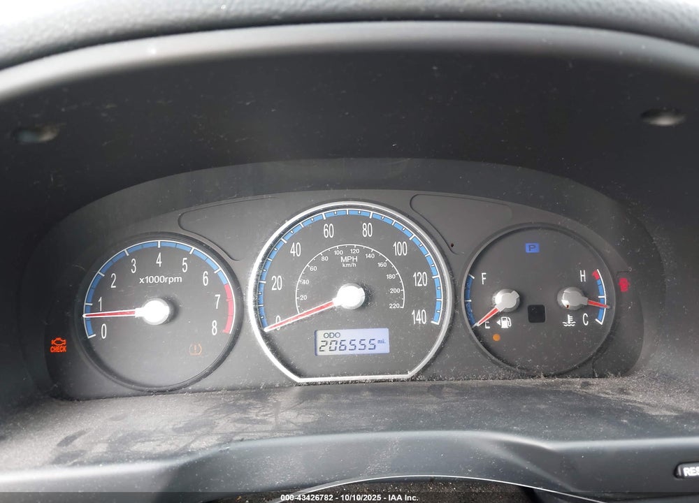 2009 HYUNDAI SANTA FE VIN: 5NMSG13D69H309459