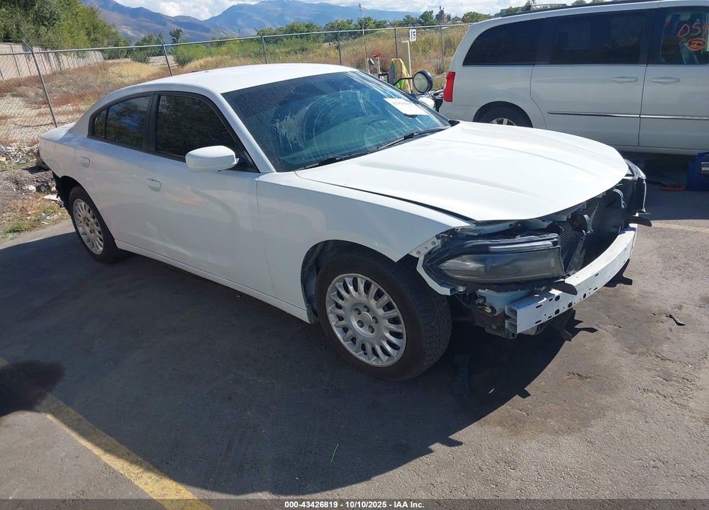 2018 DODGE CHARGER POLICE AWD VIN: 2C3CDXKT7JH295505