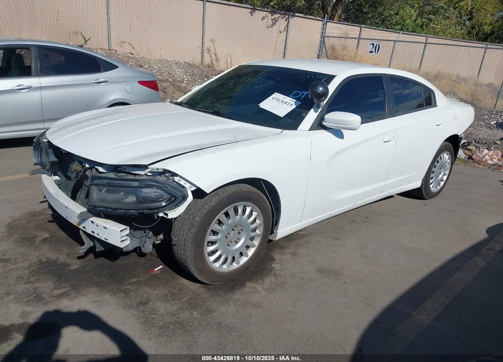 2018 DODGE CHARGER POLICE AWD VIN: 2C3CDXKT7JH295505
