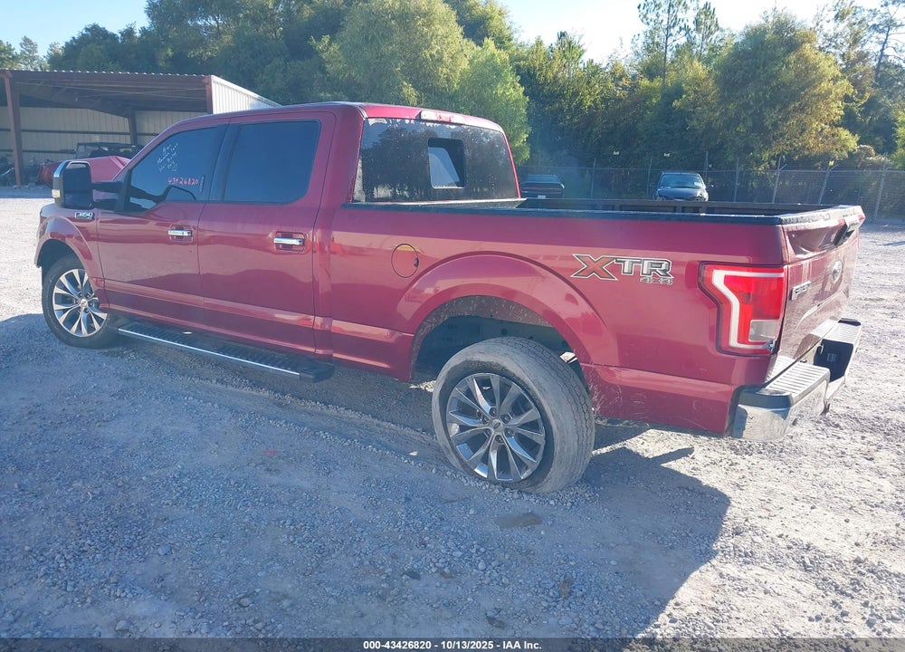 2017 FORD F-150 VIN: 1FTFW1EFXHFB83993
