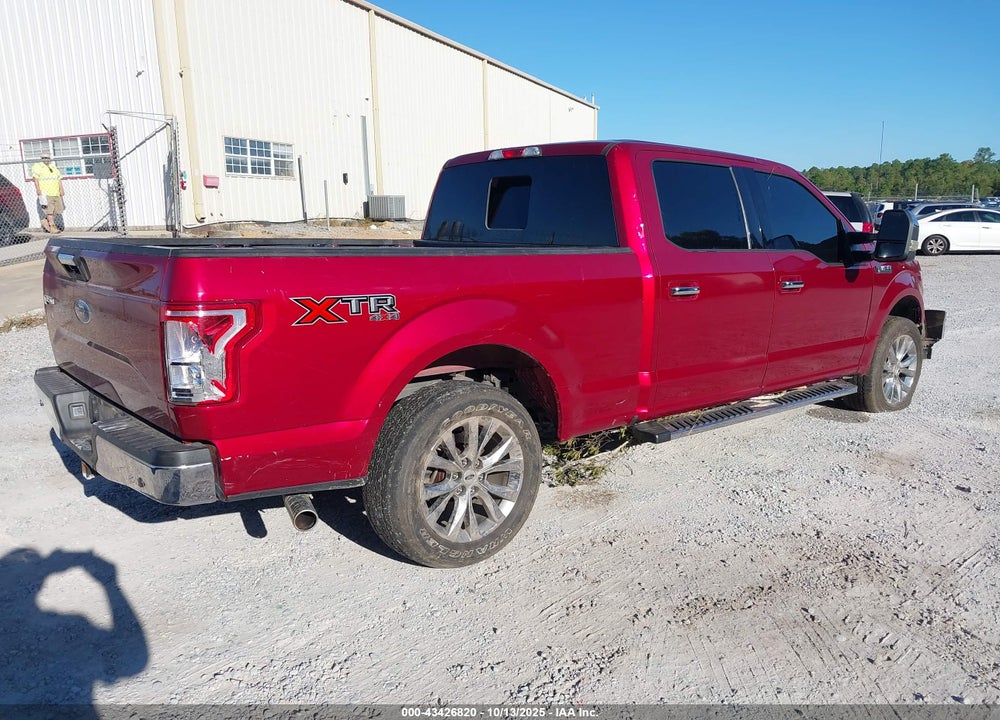 2017 FORD F-150 VIN: 1FTFW1EFXHFB83993