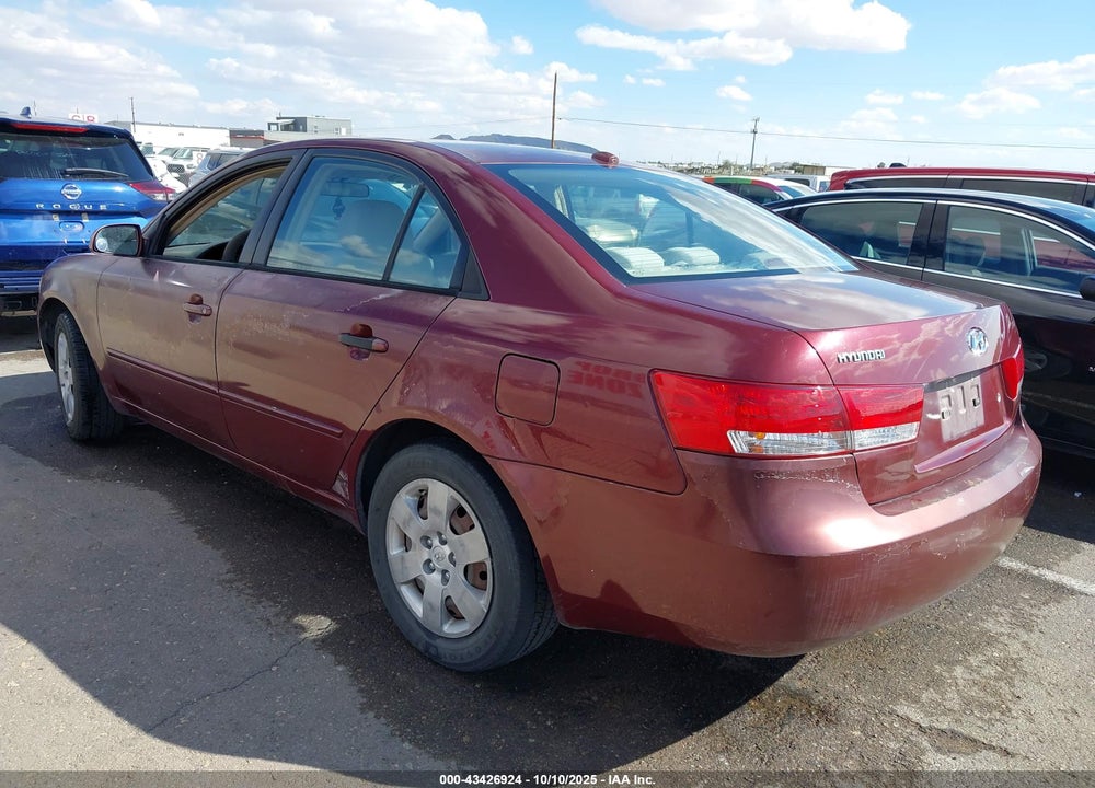 2008 HYUNDAI SONATA GLS VIN: 5NPET46C78H322509