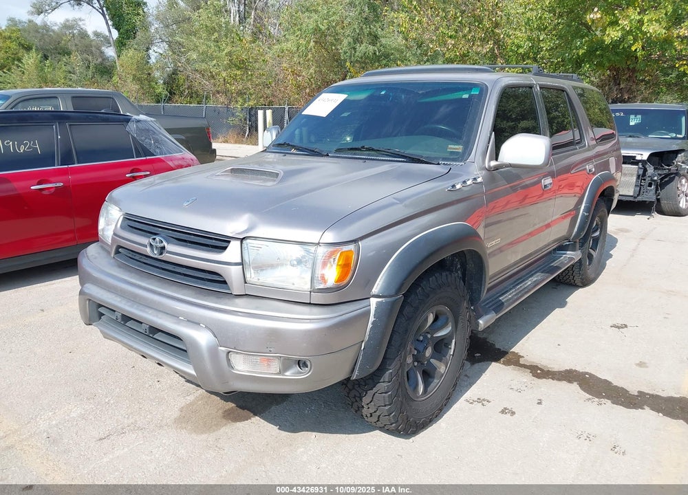 2002 TOYOTA 4RUNNER SR5 V6 VIN: JT3GN86R720240514