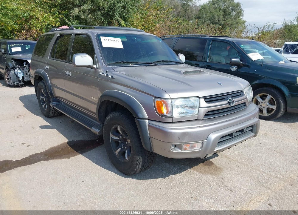 2002 TOYOTA 4RUNNER SR5 V6 VIN: JT3GN86R720240514