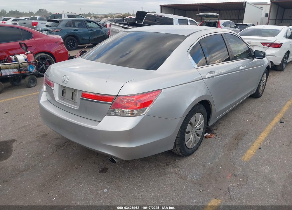 2012 HONDA ACCORD 2.4 LX VIN: 1HGCP2F33CA057671