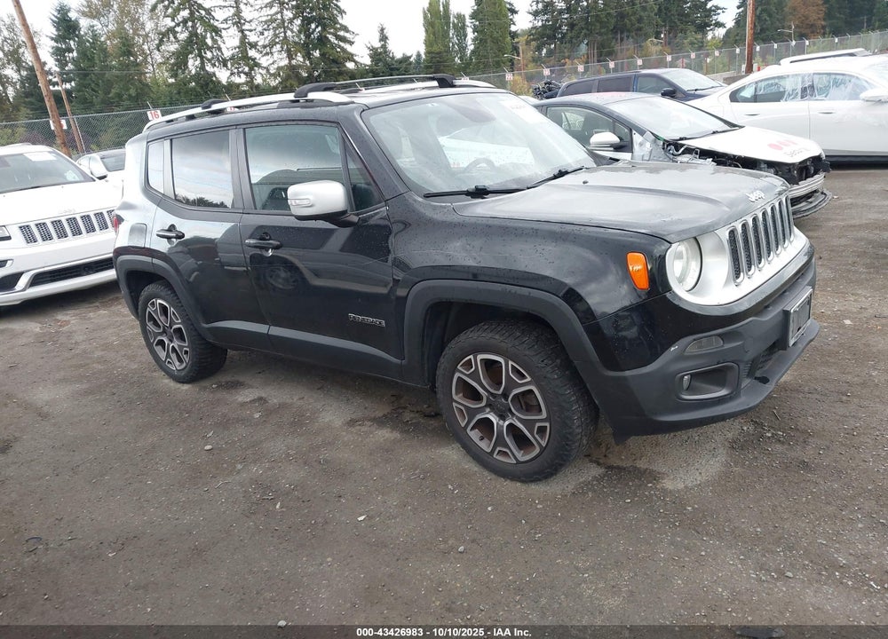 2015 JEEP RENEGADE LIMITED VIN: ZACCJBDT0FPB46623