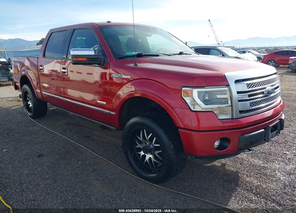 2013 FORD F-150 PLATINUM VIN: 1FTFW1ET2DFA39029