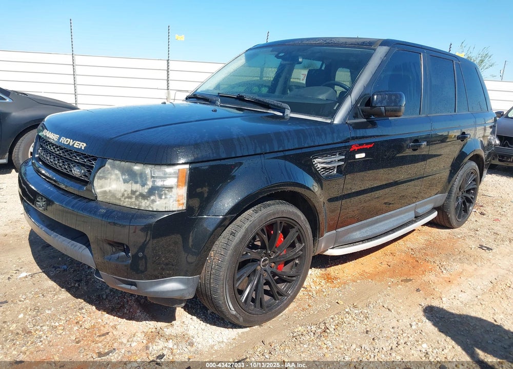 2012 LAND ROVER RANGE ROVER SPORT VIN: SALSH2E47CA741780