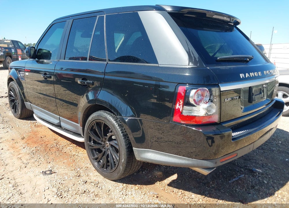2012 LAND ROVER RANGE ROVER SPORT VIN: SALSH2E47CA741780