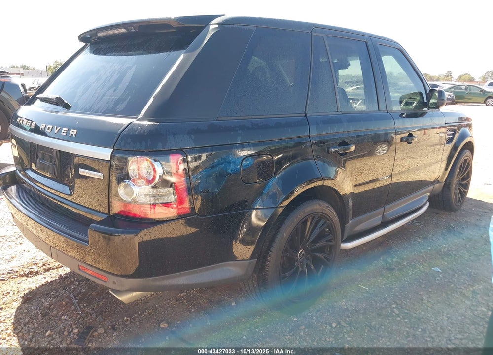 2012 LAND ROVER RANGE ROVER SPORT VIN: SALSH2E47CA741780