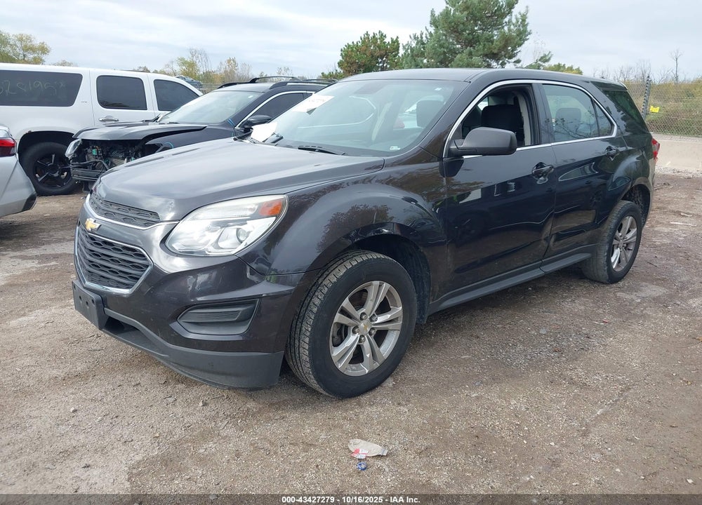2016 CHEVROLET EQUINOX VIN: 2GNALBEK7G6233643
