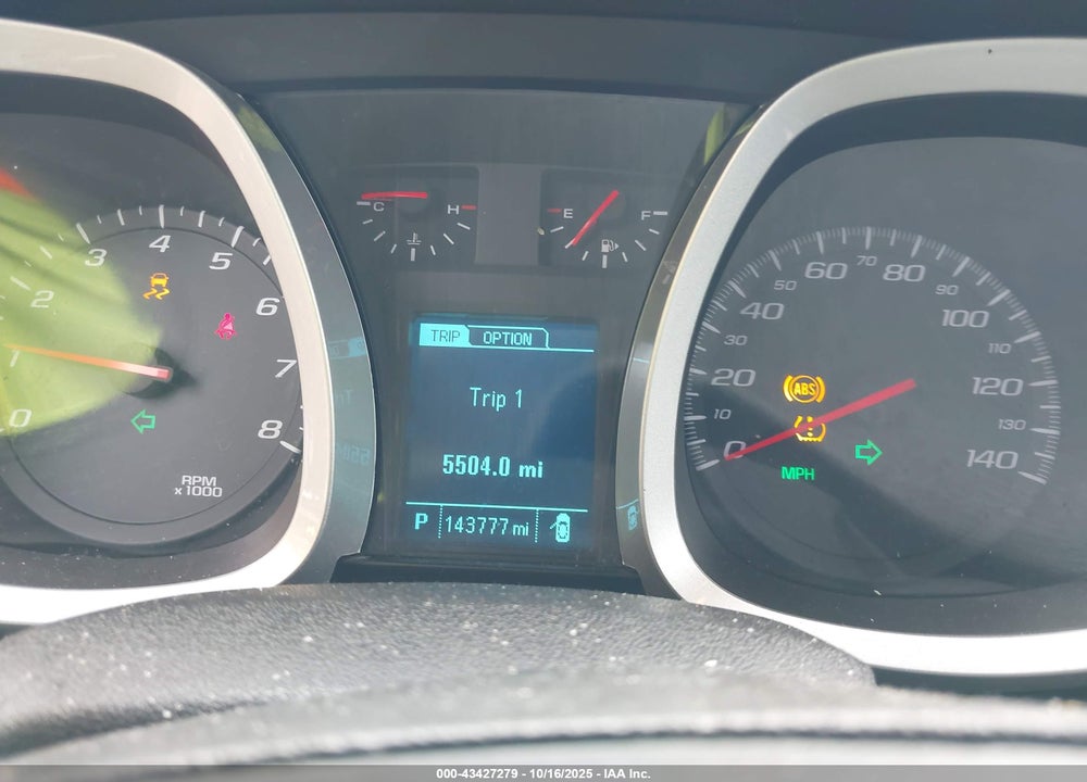 2016 CHEVROLET EQUINOX VIN: 2GNALBEK7G6233643