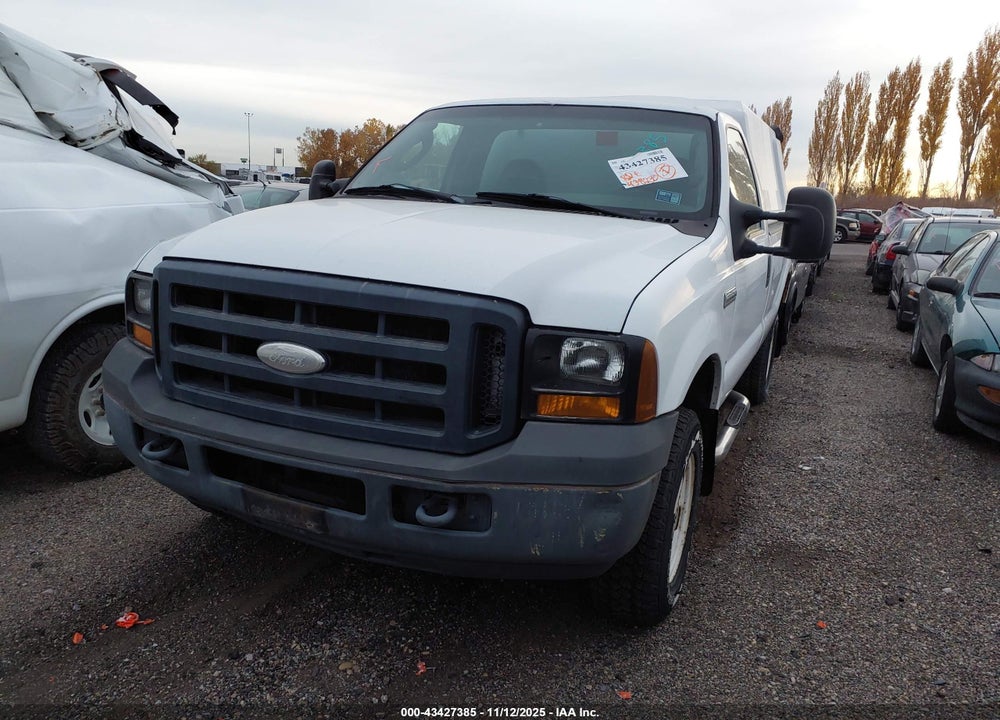 2006 FORD F-250 XL/XLT VIN: 1FTNF21596EA37652