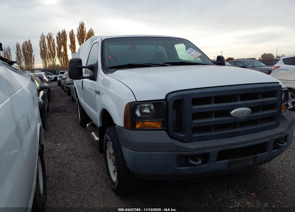 2006 FORD F-250 XL/XLT VIN: 1FTNF21596EA37652