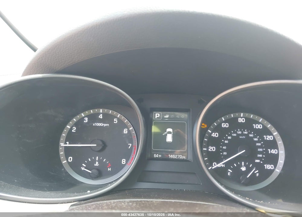 2017 HYUNDAI SANTA FE SPORT 2.4L VIN: 5NMZU3LBXHH031889