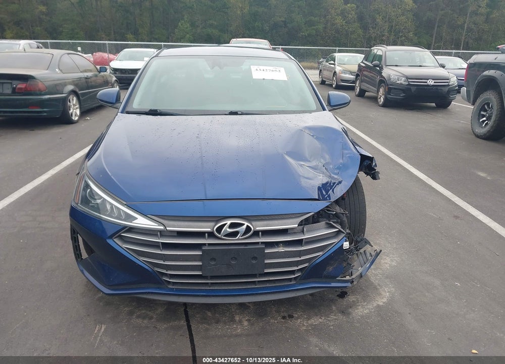 2020 HYUNDAI ELANTRA VIN: 5NPD84LF5LH579043