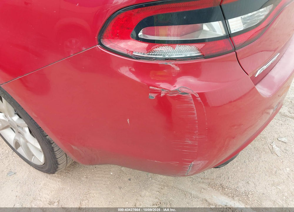 2013 DODGE DART SXT VIN: 1C3CDFBH7DD151363