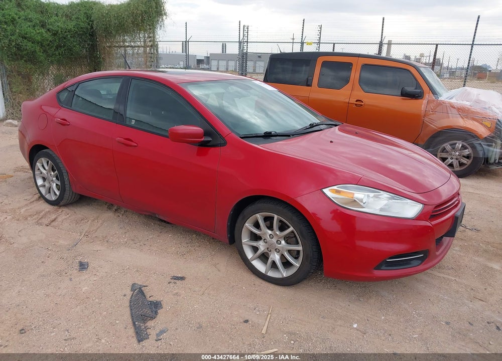 2013 DODGE DART SXT VIN: 1C3CDFBH7DD151363