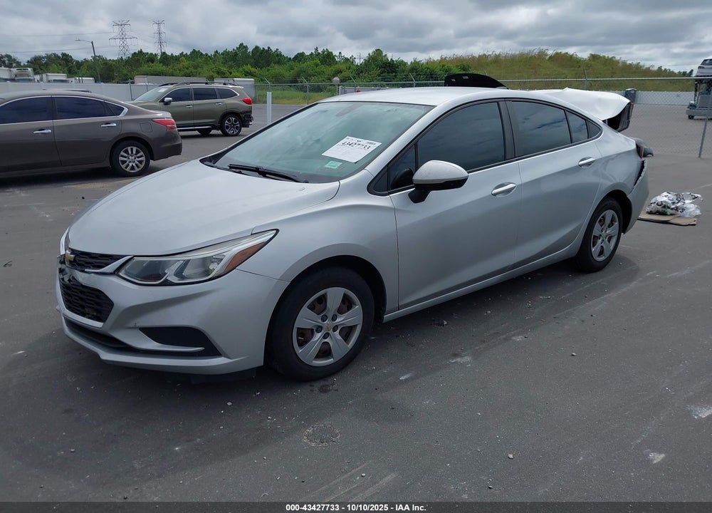 2017 CHEVROLET CRUZE LS AUTO VIN: 1G1BC5SM2H7146991