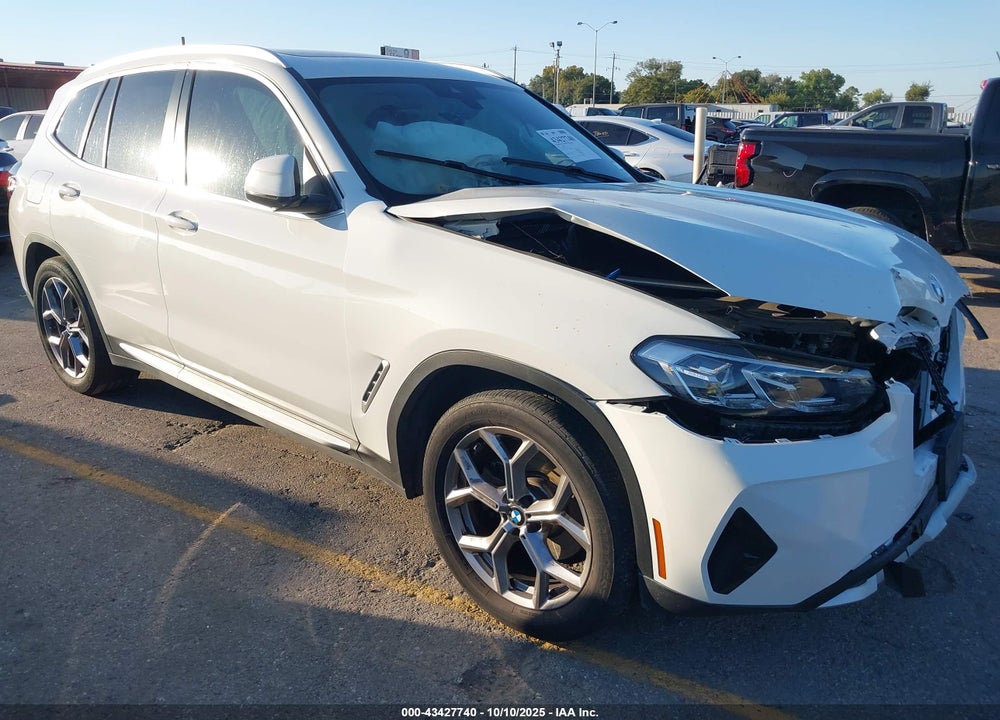 2022 BMW X3 XDRIVE30I VIN: 5UX53DP07N9L24249