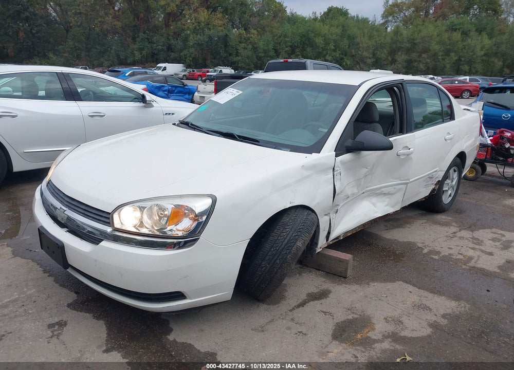 2005 CHEVROLET MALIBU LS VIN: 1G1ZT52855F271003