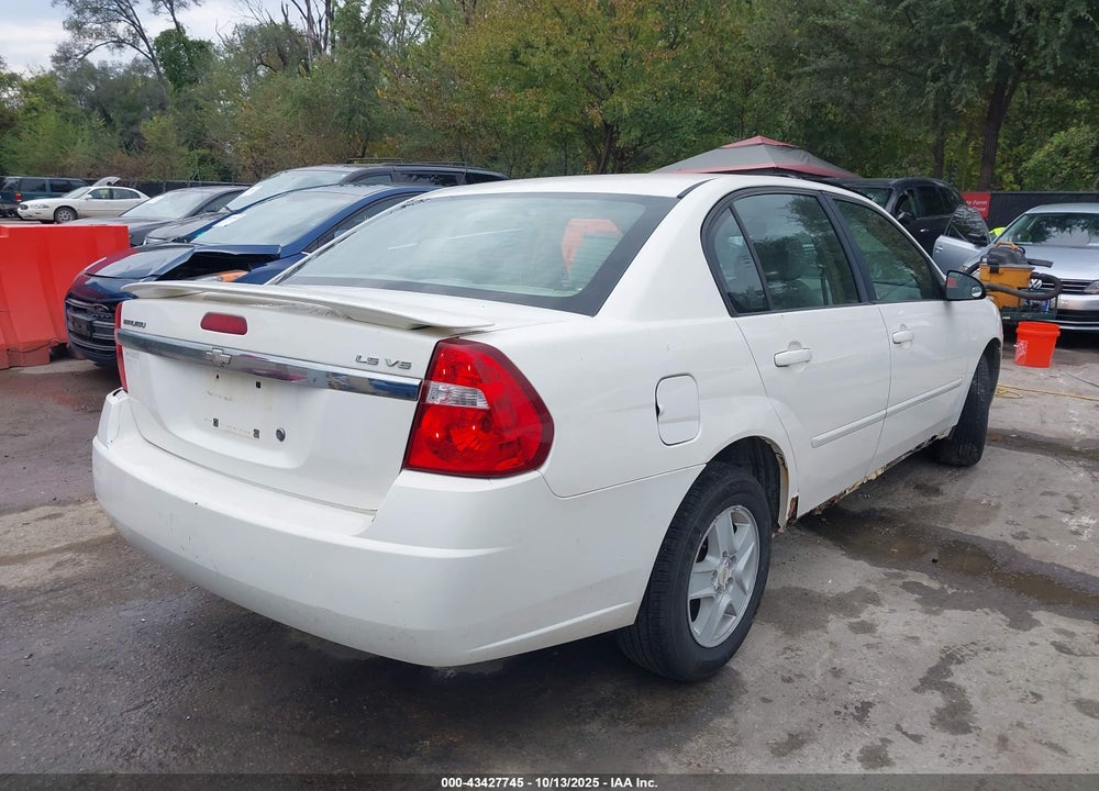2005 CHEVROLET MALIBU LS VIN: 1G1ZT52855F271003