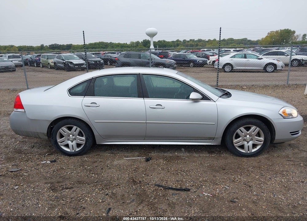 2013 CHEVROLET IMPALA LT VIN: 2G1WG5E31D1124075