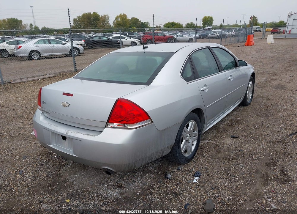 2013 CHEVROLET IMPALA LT VIN: 2G1WG5E31D1124075