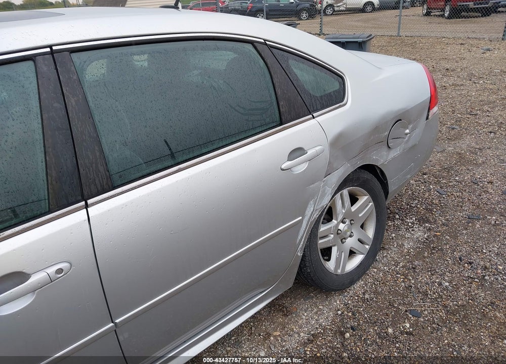 2013 CHEVROLET IMPALA LT VIN: 2G1WG5E31D1124075