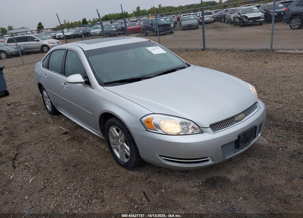 2013 CHEVROLET IMPALA LT VIN: 2G1WG5E31D1124075